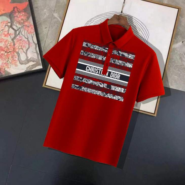 Dior Polo Shirts Short _SKUDiorM-4XL11Ln2028455